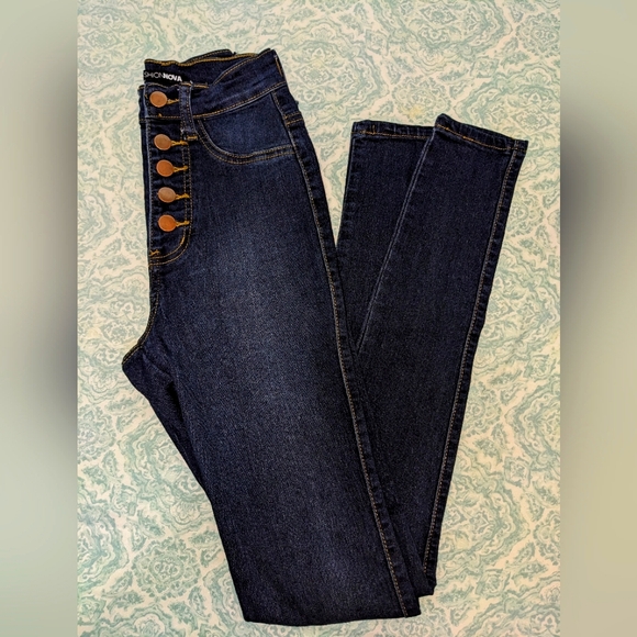 Fashion Nova High Waisted Skinny Jeans - Picture 1 of 6